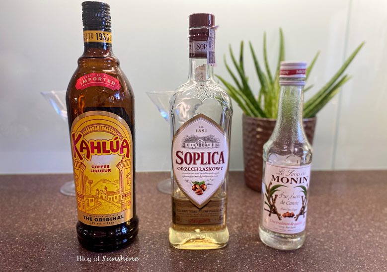 Hazelnut Espresso Martini Ingredients