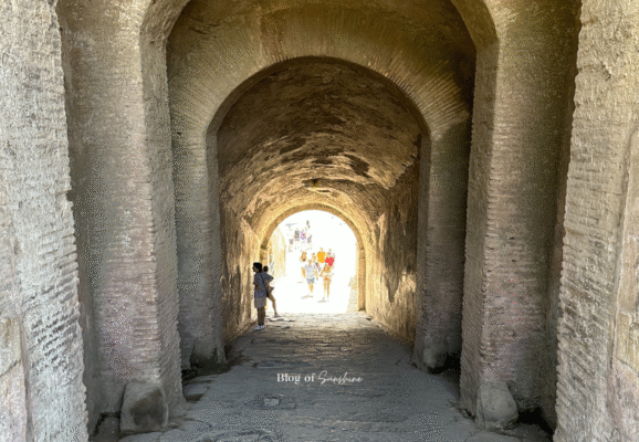 Entrance to the Pompeii Roman Amphitheatre