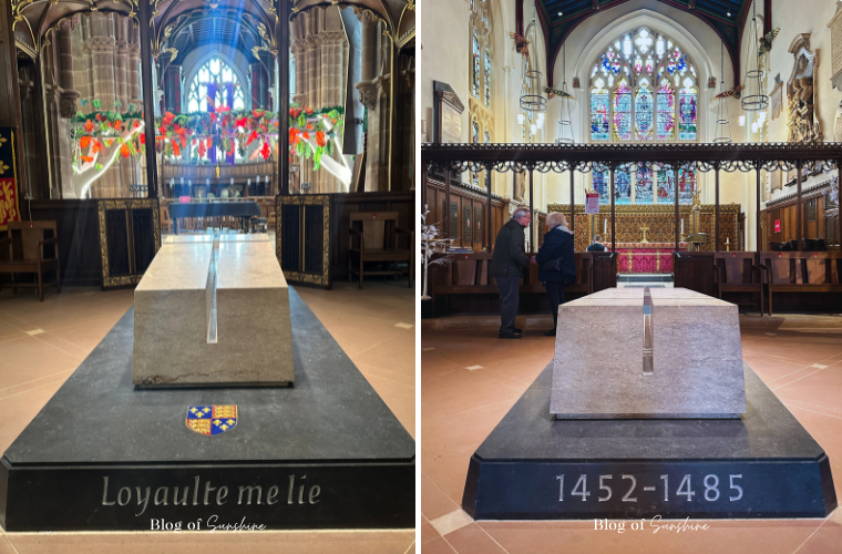 King Richard III Grave and Tomb