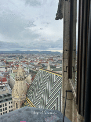 View from the South Tower of St. Stephen’s Cathedral
