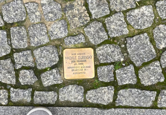 stolperstein-machel-dubinsky-auschwitz-victim