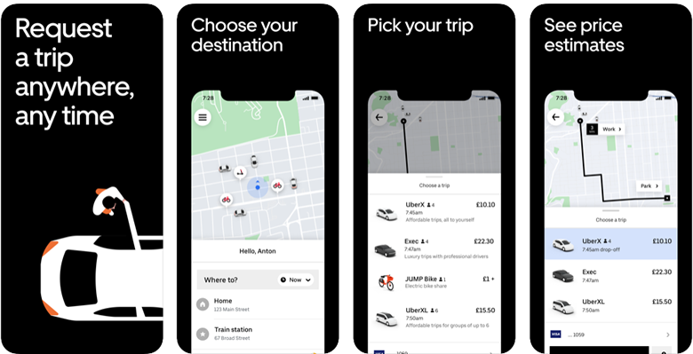 travel-app-uber