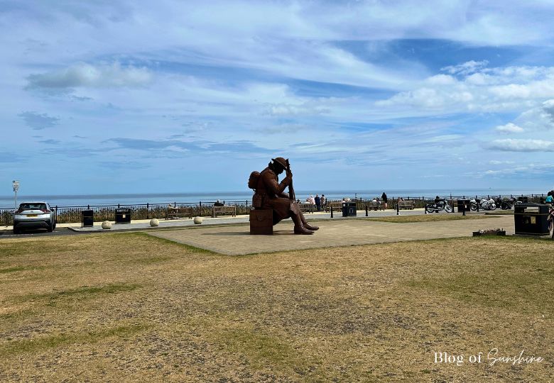 The Tommy statue in Seaham, a powerful World War One memorial and top attraction on the Durham Heritage Coast.