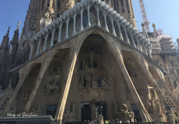 Full view of the Passion Facade