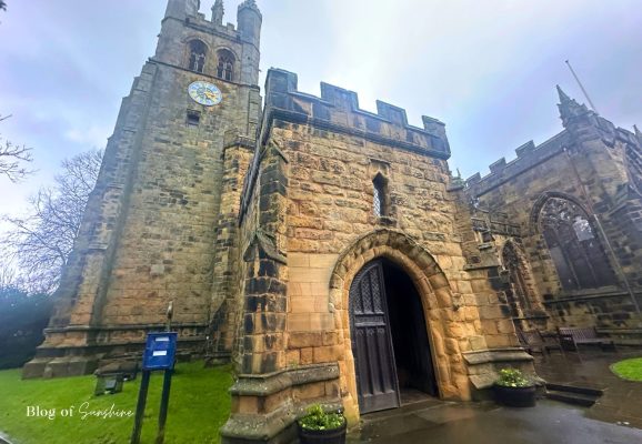 Entrance Porch and Tower at St John the Baptist Church, Tideswell